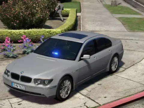 2001 BWM 7 E65 Unmarked Police