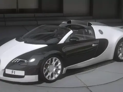 2011 Bugatti Veyron With F1 Plates