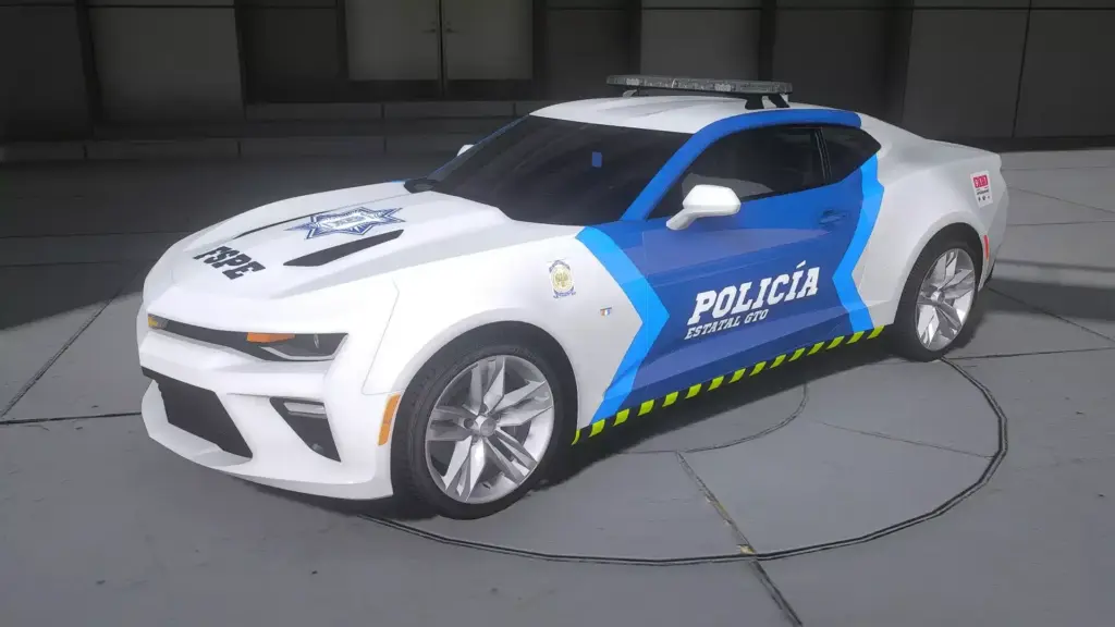 2016 Chevrolet Camaro Policía estatal Guanajuato Mx