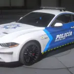 2018 Ford Mustang Policía estatal Guanajuato Mx
