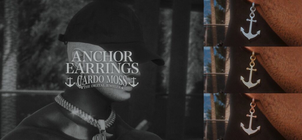 Anchor Earrings for MP Male 1.0