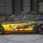 Audi RS6 Polis Black Ops2