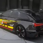Audi RS6 Polis Black Ops3