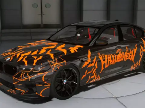 BMW M5 CS Happy Halloween