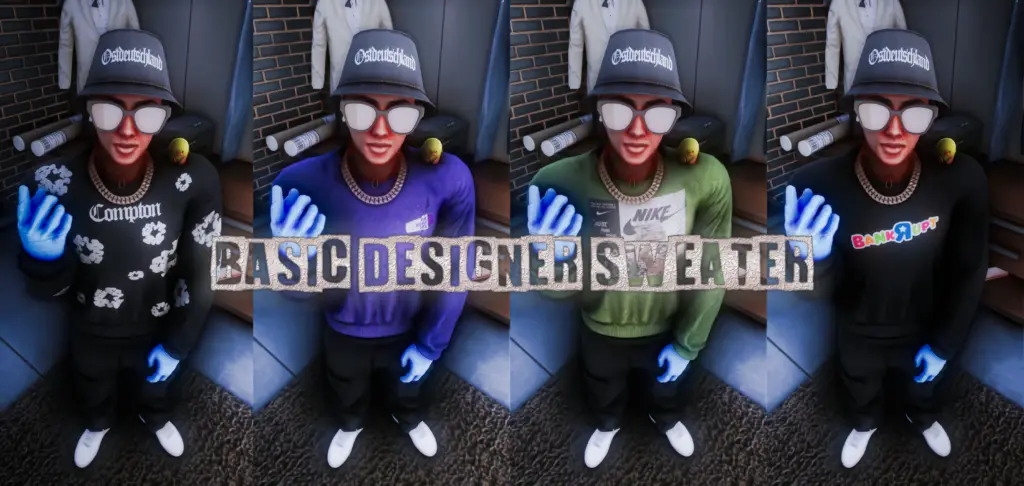 Basic Designer Sweater for MP Male