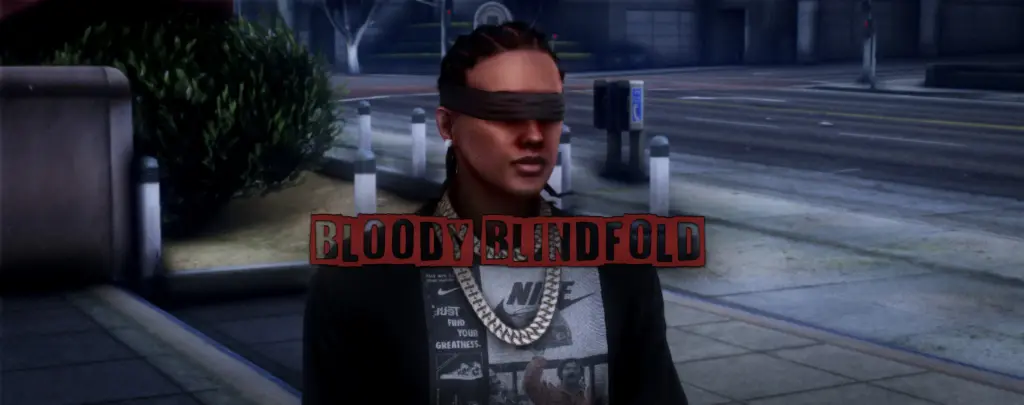 Bloody Blindfold for MP Male