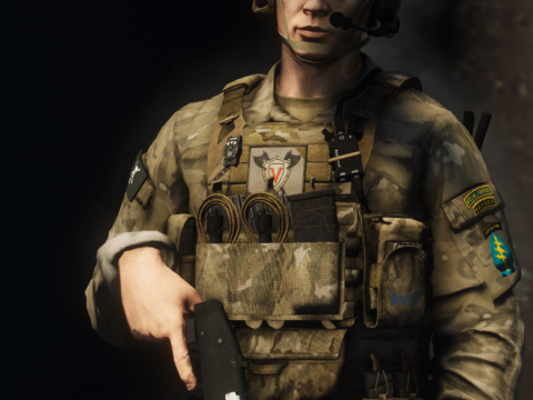 CAG D Sqaduron Belt V1