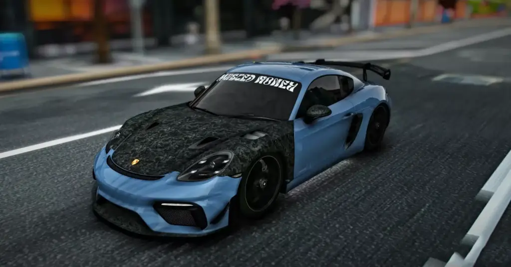 Custom Tuned Carbon Fiber Detailed Porsche GT4RS