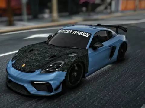Custom Tuned Carbon Fiber Detailed Porsche GT4RS