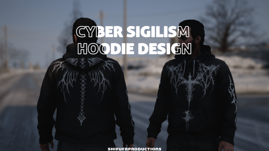 Cyber Sigilism Hoodie Design 1.0