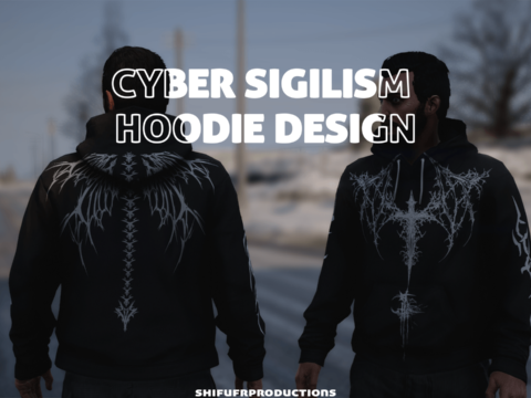Cyber Sigilism Hoodie Design 1.0