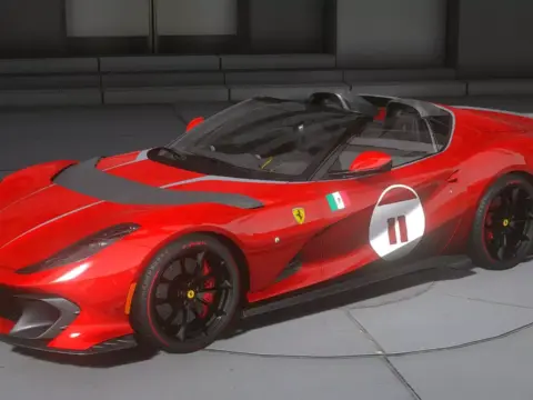 Ferrari 812 Competizione Aperta Tailor Made
