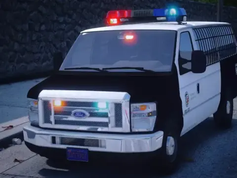 Ford E350 Van Police Transporter