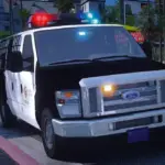 Ford E350 Van Police Transporter2