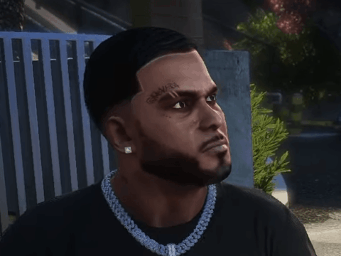 Franklin improved Head + Face Tattoos and Piercing