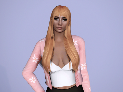 Glacie Hair for MP Female 1.0