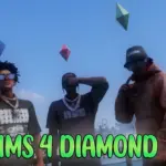 Glowing Sims 4 Diamond for MP Male 1.0