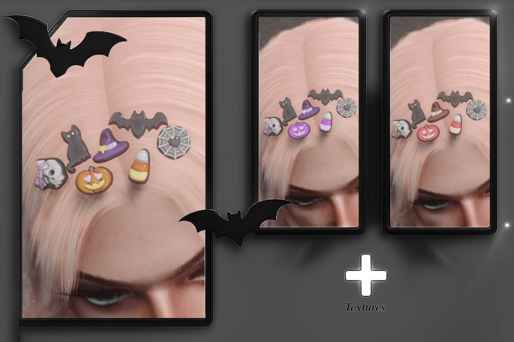Halloween Hair Clips for MP Female 1.0