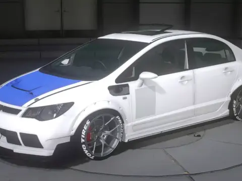Honda Civic Type R FD2 Turbo
