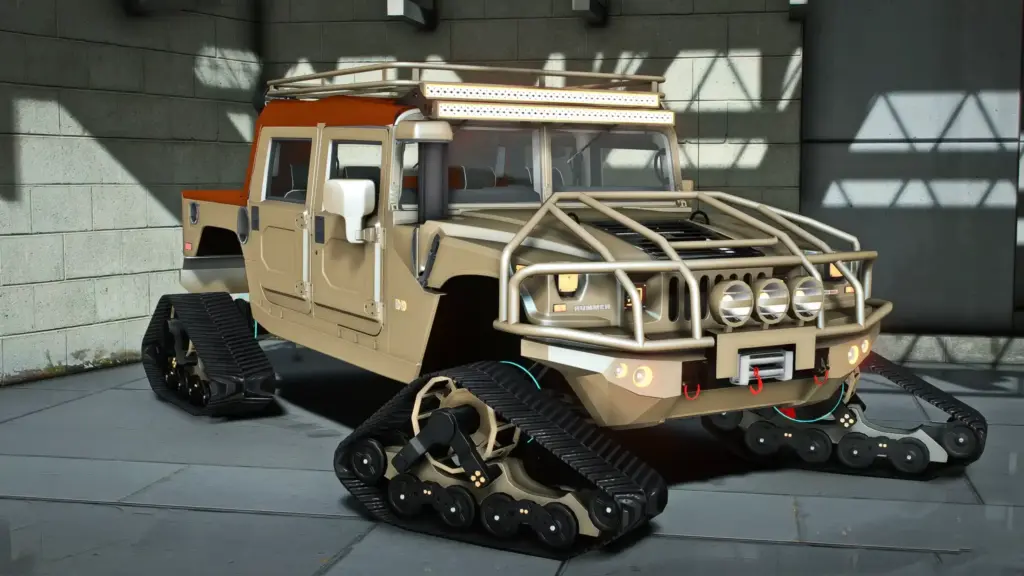 Hummer H1 Snow Run