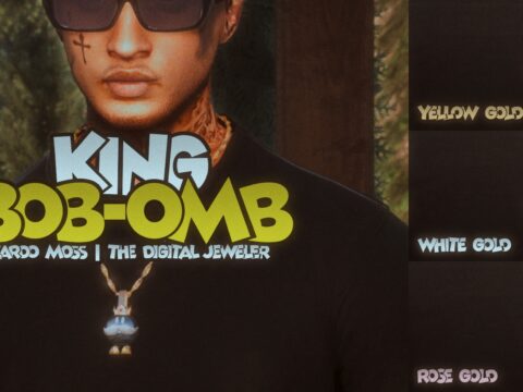 King Bob-Omb Necklace for MP Male 1.0