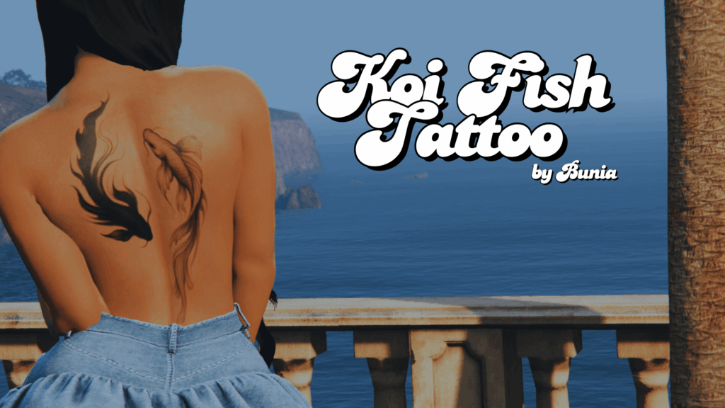 Koi Fish Tattoo for MP Female 1.0