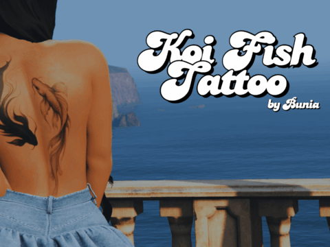 Koi Fish Tattoo for MP Female 1.0