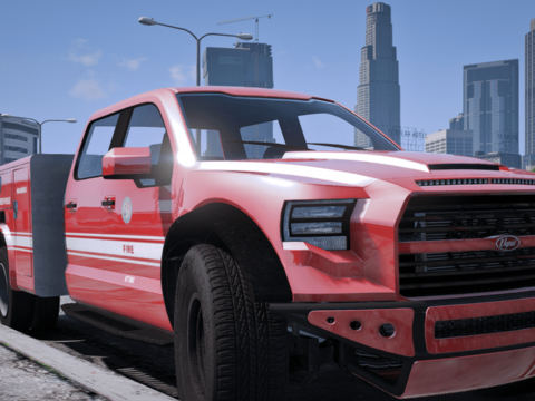 LSFD Vapid Utility truck [Replace] V1.0