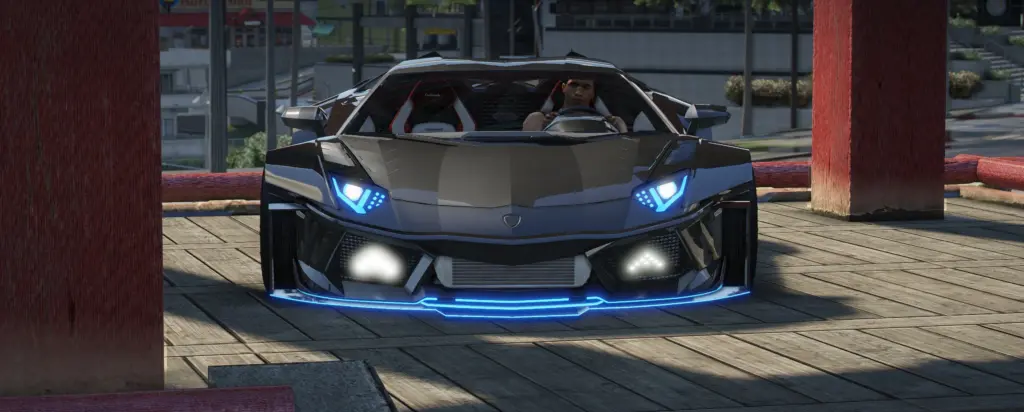 Lamborghini Aventador Mansory - Widebody Concept [Add-On | FiveM | Extras | Dynamic Lights] V1.0