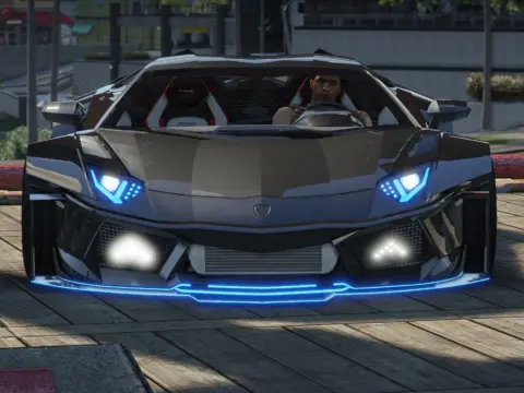 Lamborghini Aventador Mansory - Widebody Concept [Add-On | FiveM | Extras | Dynamic Lights] V1.0