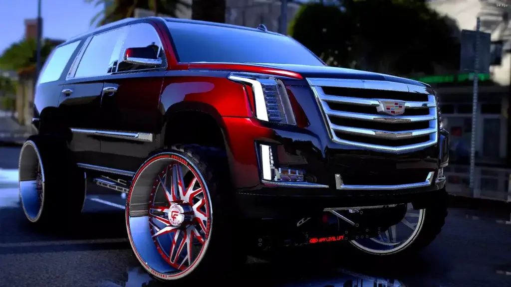 Lifted Cadillac Escalade