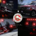 Los Santos County Fire Department - EMS Livery Pack [Project: Last Responders] V1.8