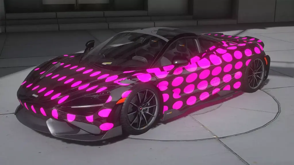 McLaren 765LT Pink Abstraction