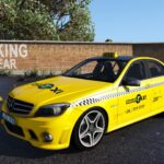 Mercedes-Benz C63 AMG Hungarian Taxi