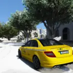 Mercedes-Benz C63 AMG Hungarian Taxi5