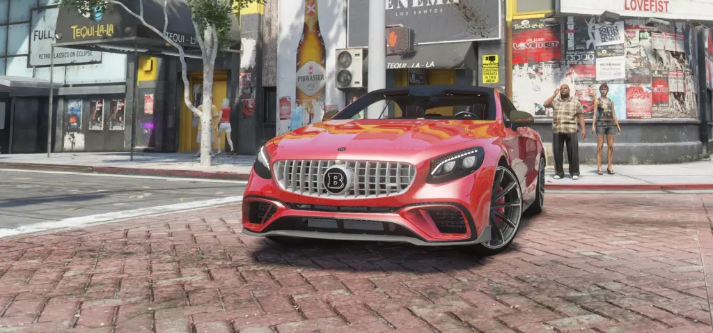Mercedes-Benz S63 Coupe Brabus 800 [Add-On] V1.0