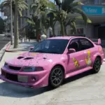 Mitsubishi Lancer Evo VI Simpsons