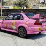 Mitsubishi Lancer Evo VI Simpsons2
