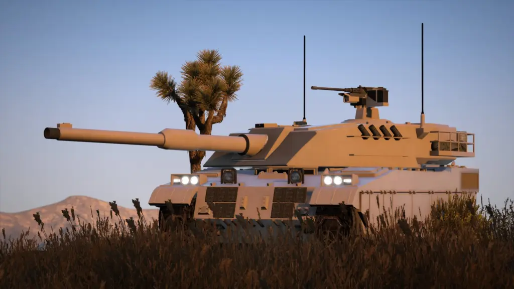 New Enhanced Rhino Tank (Retextured, Better weapons, model adjustments) V1.0