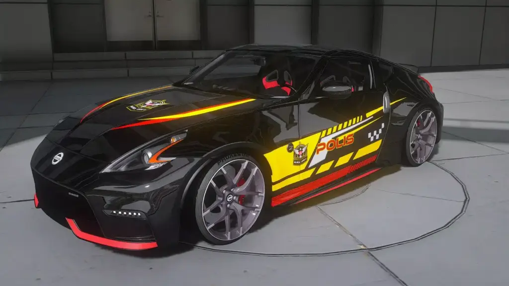 Nissan 370Z Polis Black Ops