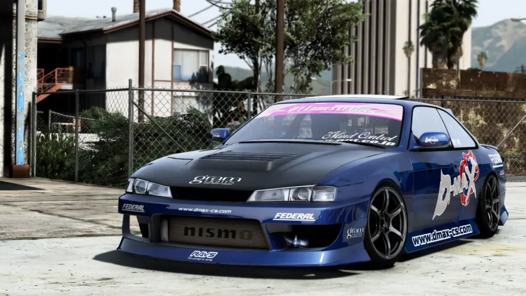 Nissan Silvia K's 1998 S14 Kouki [Add-On | Tuning | Template | RHD] V2.0