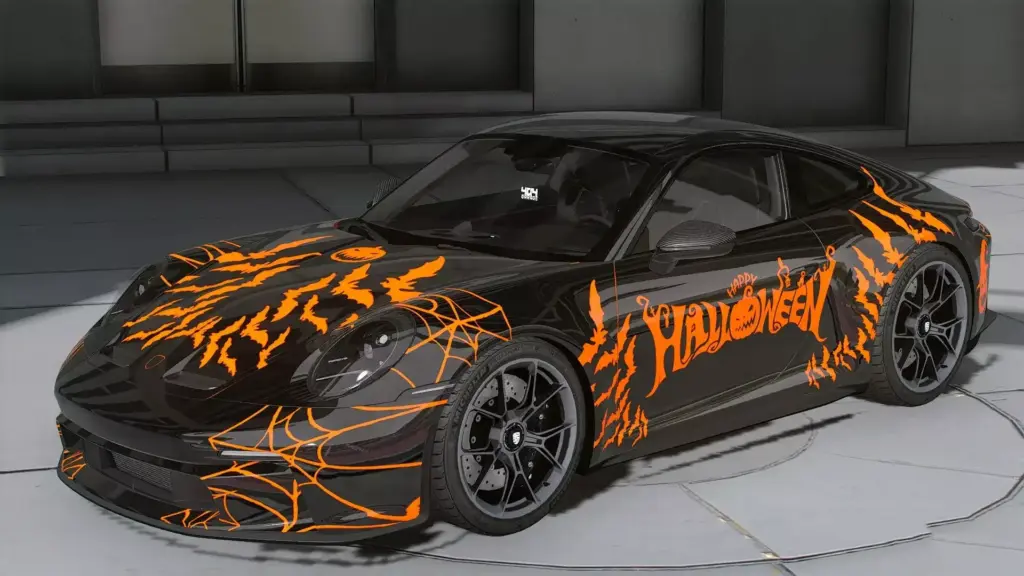 Porsche 911 GT3 Happy Halloween