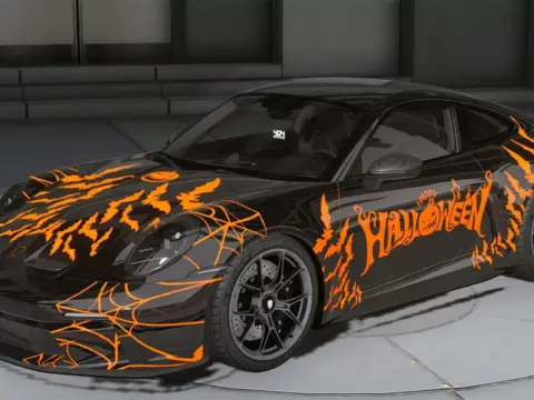 Porsche 911 GT3 Happy Halloween