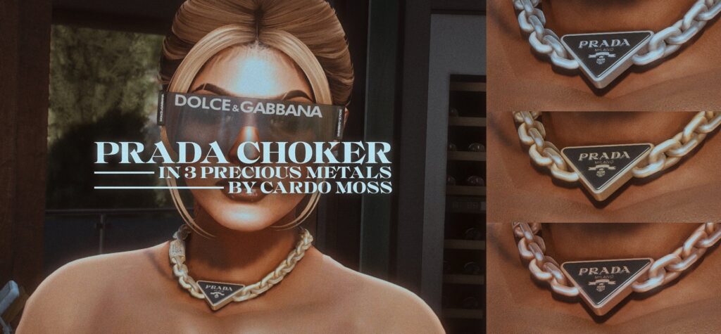 Prada Choker for MP Female 1.0