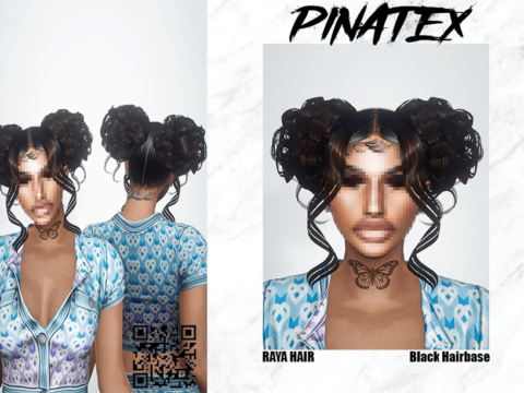 Raya Hair for MP Female 1.0