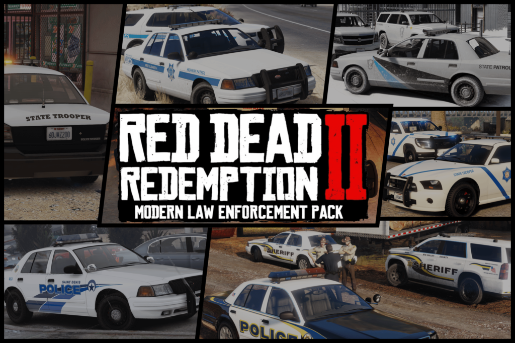 Red Dead Redemption 2 Modern Law Enforcement Pack V1.0
