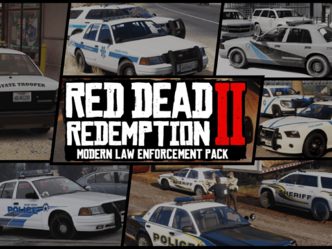 Red Dead Redemption 2 Modern Law Enforcement Pack V1.0