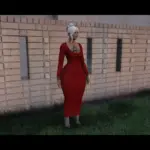 Silk Long Sleeve Dress (Juicy Body) V1.0