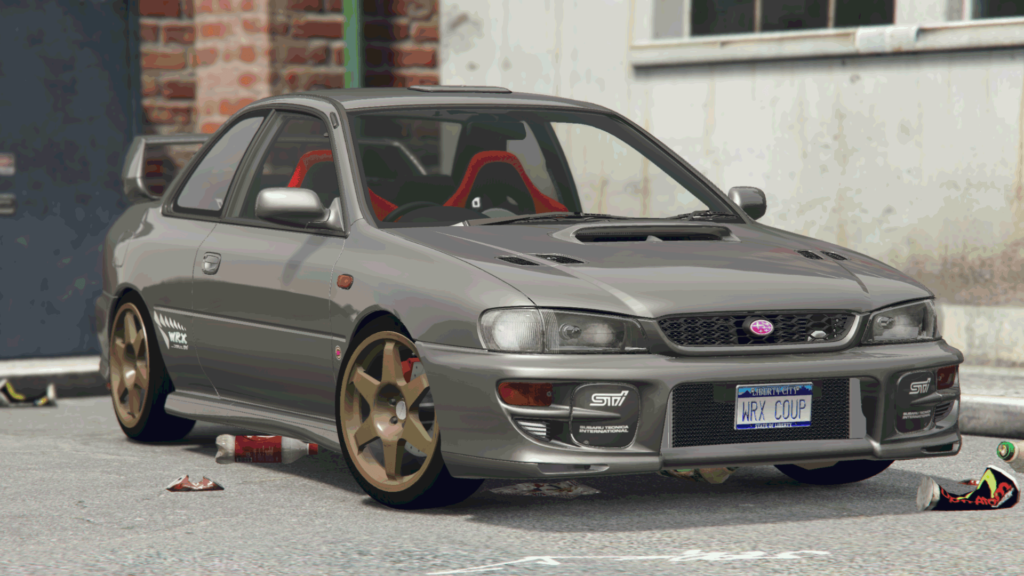 Subaru Impreza WRX coupe [Add-On | Tuning | RHD | Sound] V1.0