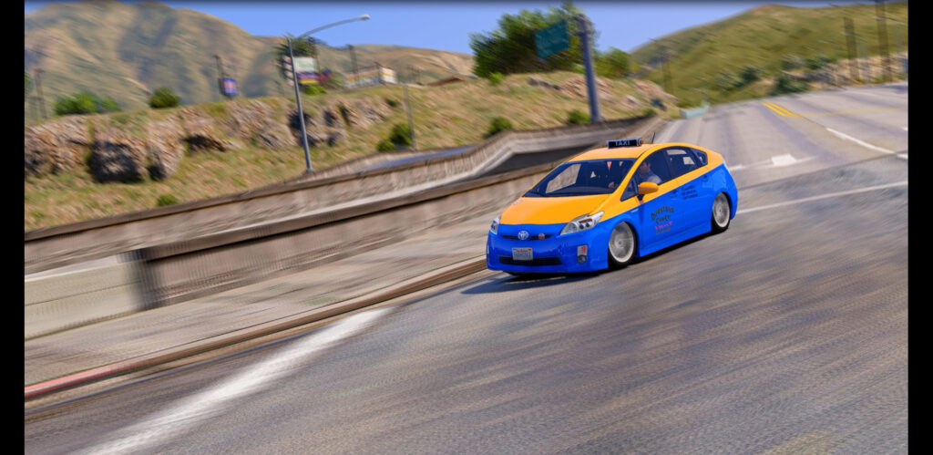 Toyota Prius Taxi [Add-On / Replace | Wipers | Template] V1.0